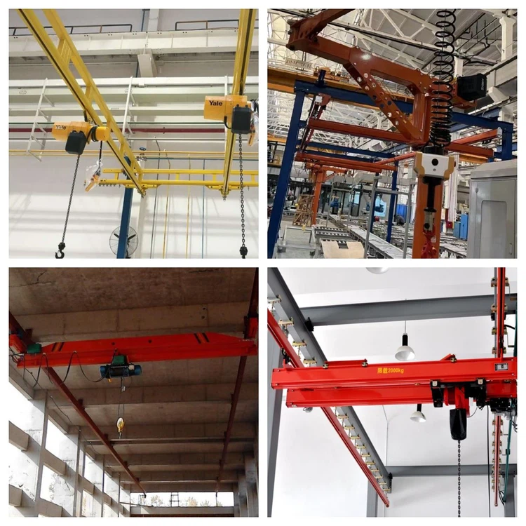 Light and small crane rails Light and small crane rails